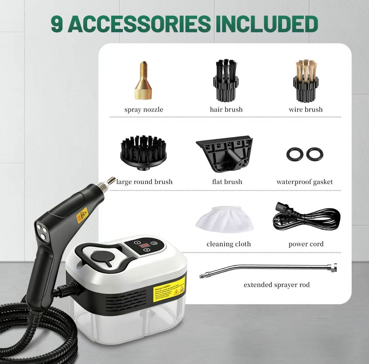TurboSteam Portable Cleaner
