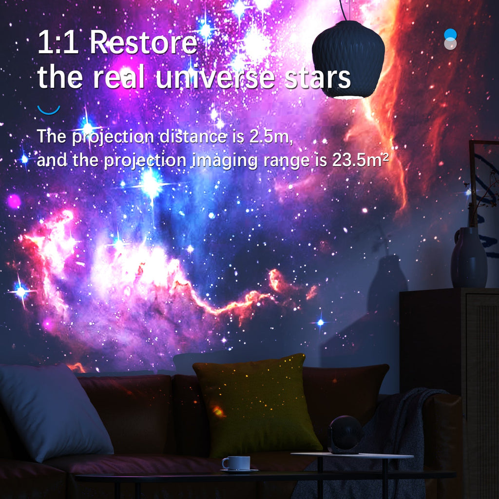 Star Projector for Bedroom Galaxy Projector for Bedroom, 13 pcs themed Film 15 Sounds of Nature Light Projector for Bedroom,Bluetooth Star Lights Teen Girl Gifts Trendy Stuff Boy Gifts (BLACK)