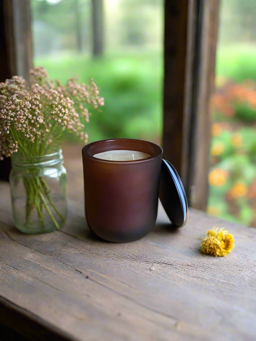 Wildflower Meadow | Floral Beeswax Candle with Organic Essential Oils