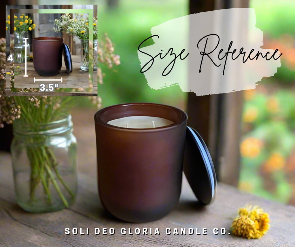 Lemon Vanilla Bliss Beeswax Candle | Extract & Organic Essential Oil Infused