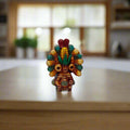 Handmade Mexican Shot Glass | Aztec Warrior Design