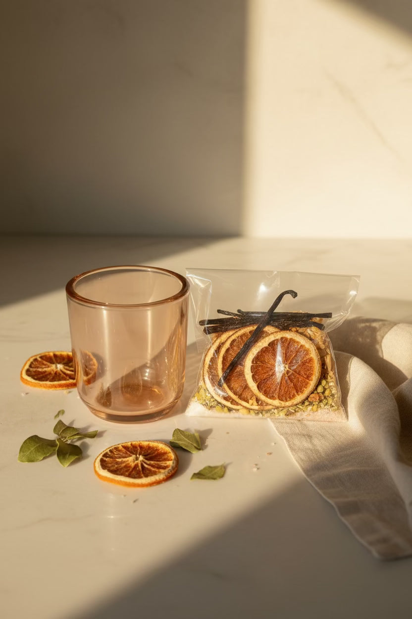 Champagne Simmer Pot Jar | Use with Lamp Warmer (Sold Separately)