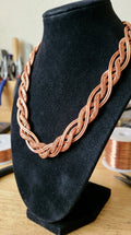 Pure Copper Wire Wrapped Infiniti Snake Chain