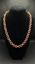 Pure Copper Wire Wrapped Infinity Chain