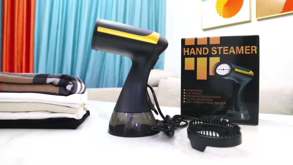 1100W Handheld Garment Steamer Fast Heat Clothes Steam Iron 300ml Tank