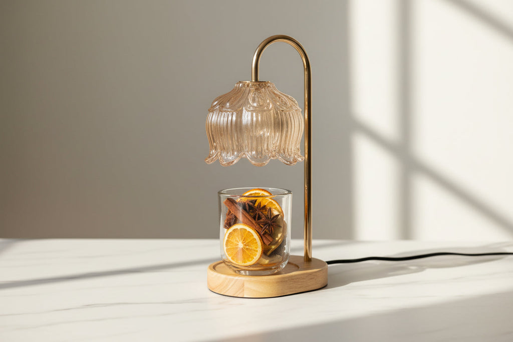 Champagne Simmer Pot Jar | Use with Lamp Warmer (Sold Separately)